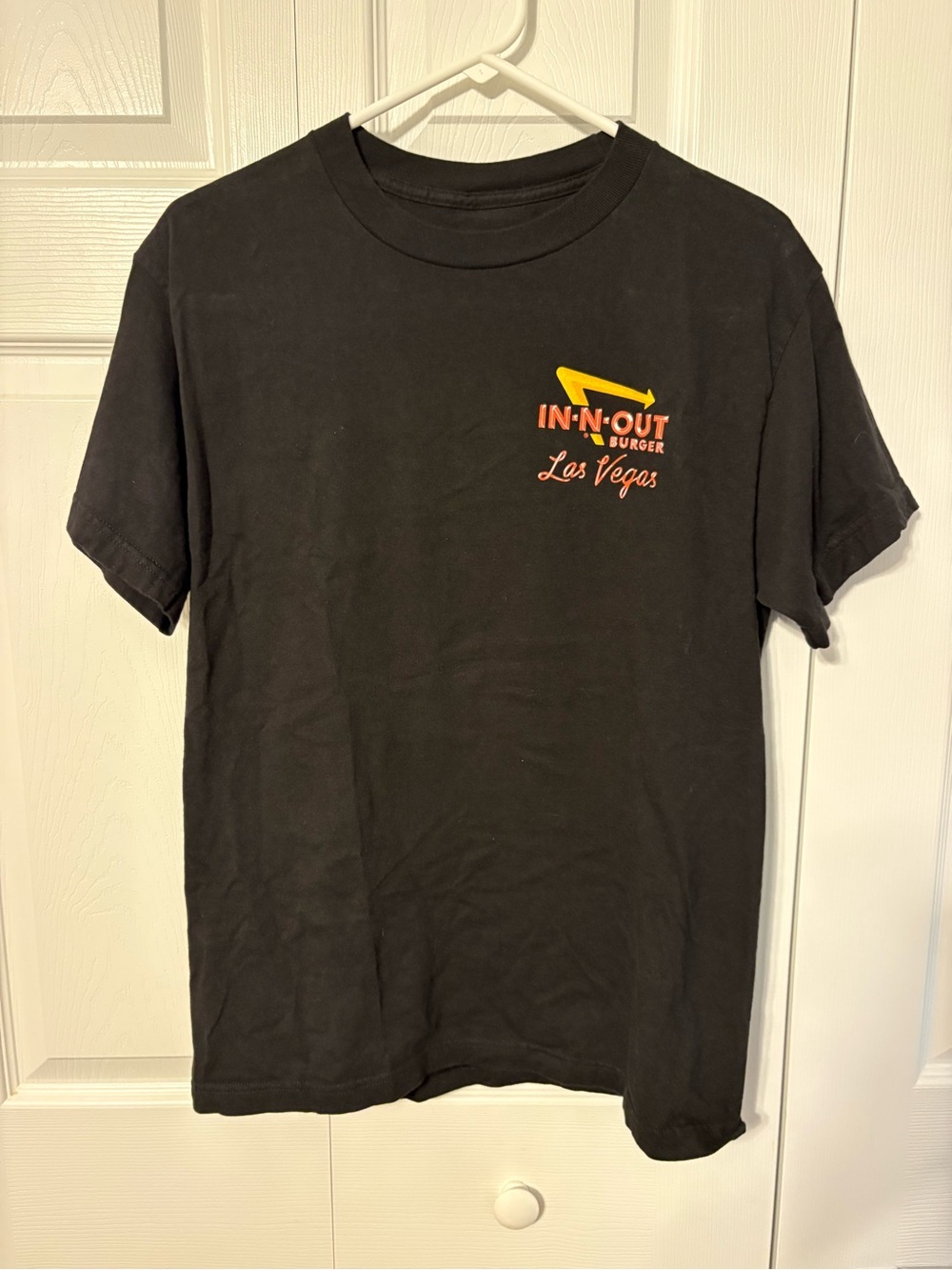 In-N-Out Las Vegas Black Logo Short Sleeve Tee - Men's